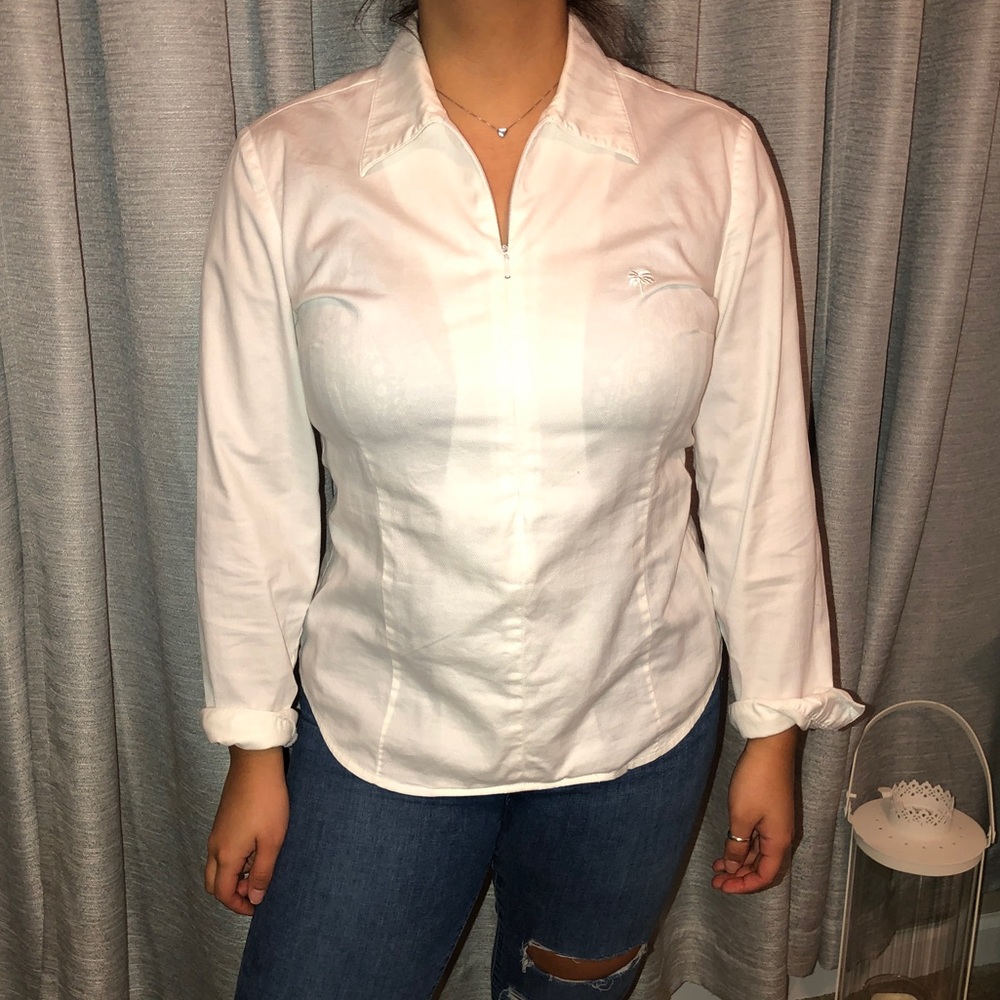 Half zip up